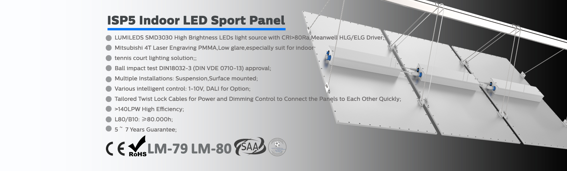 ISP5 Indoor LED Sport Panel